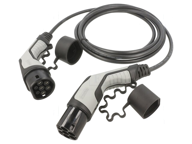 Kabel: eMobility; 1x0,5mm2,5x1,5mm2; 480V; 16,63kW; IP44; 5m; 20A Kabel: eMobility; 1x0,5mm2,5x1,5mm2; 480V; 16,63kW; IP44; 5m; 20A
